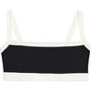 Women's Monah Techflex Rigor Bra, Black & White - Bras - 1 - thumbnail