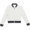 Women's Ever Supplex Long Sleeve Full Zip Jacket, White - Jackets - 1 - thumbnail