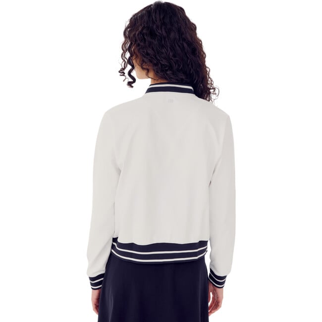 Women's Ever Supplex Long Sleeve Full Zip Jacket, White - Jackets - 4