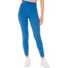 Women's Ella High Waist Airweight Ankle Legging, Stone Blue & Indigo - Leggings - 1 - thumbnail