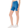 Women's Ella High Waist Airweight Shorts, Stone Blue & Indigo - Shorts - 5