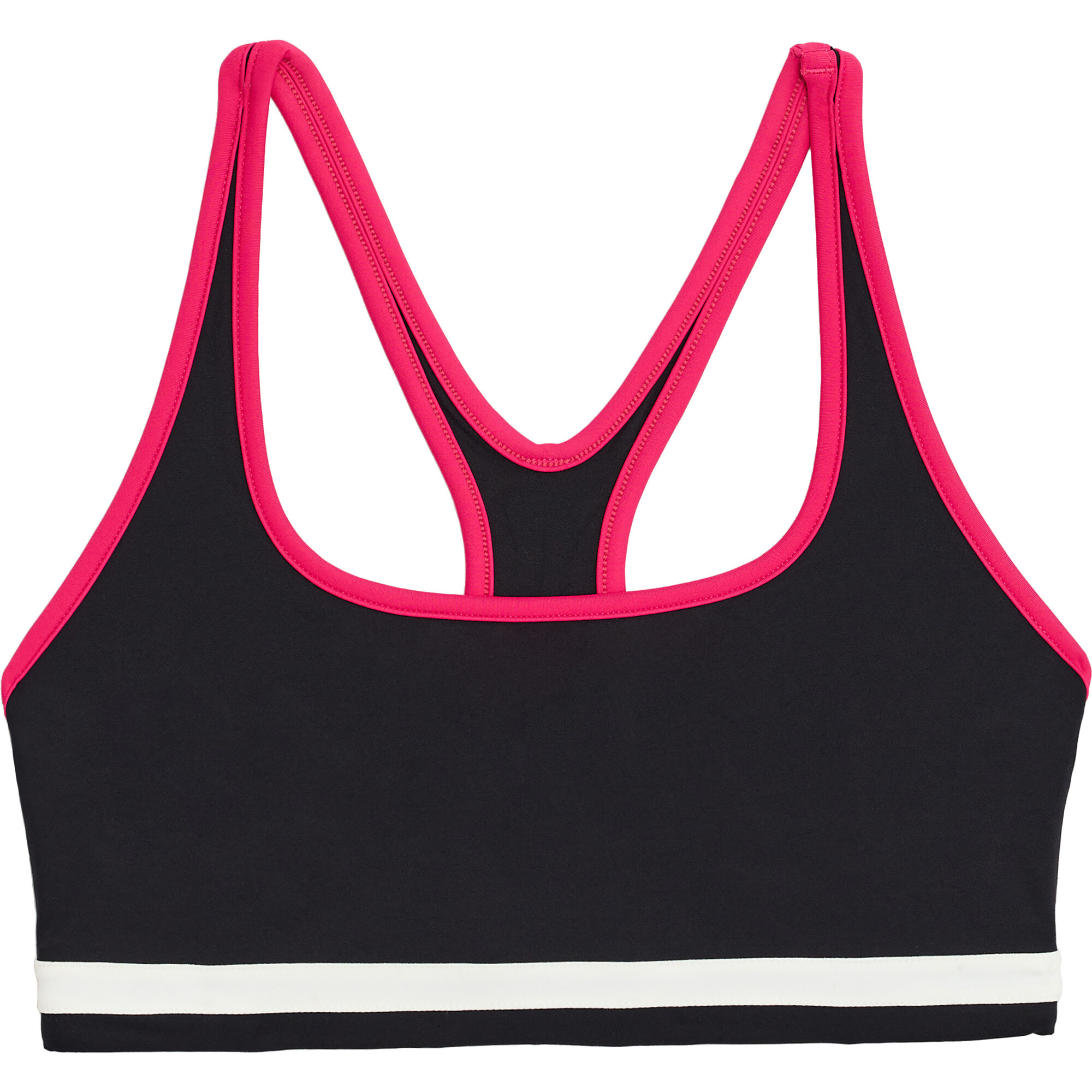 Women's Bianca Rigor Contrast Bra, Black - Bras - 1