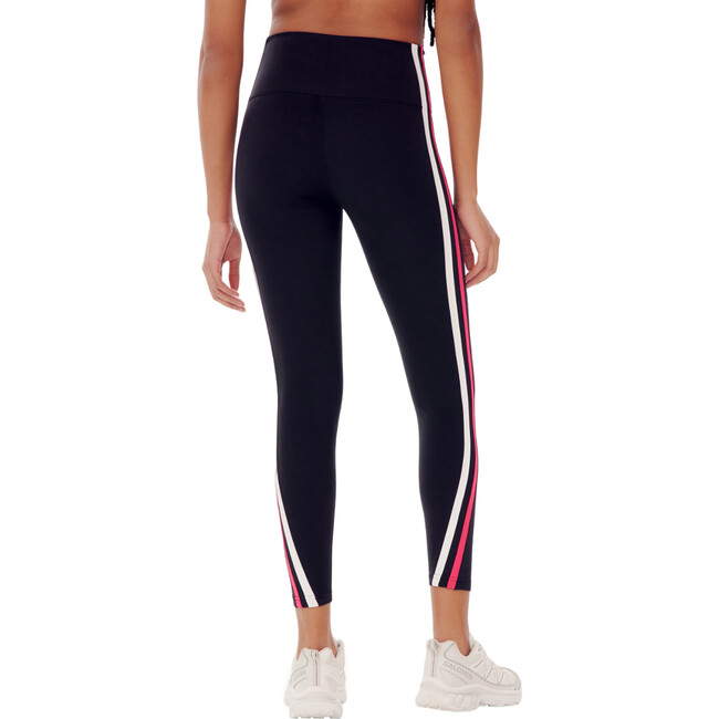 Women's Bianca High Waist Rigor Ankle Legging, Black - Leggings - 3