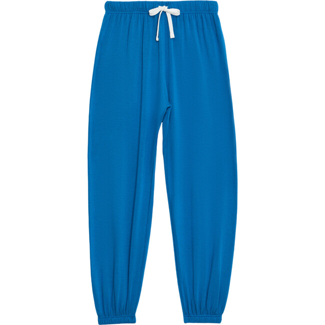 Women's Andie Oversized Fleece Sweatpant, Stone Blue