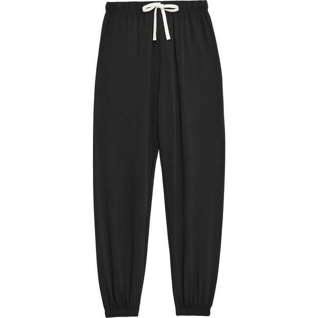 Women's Andie Oversized Fleece Sweatpant, Black