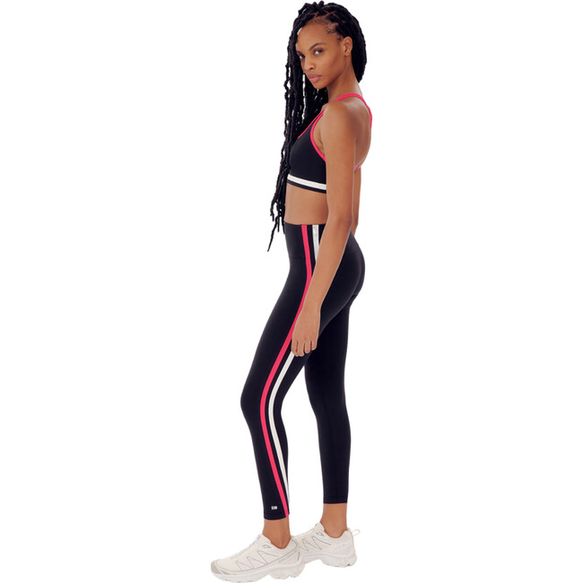 Women's Bianca High Waist Rigor Ankle Legging, Black - Leggings - 6