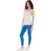 Women's Airweight High Waist Legging, Stone Blue - Leggings - 2