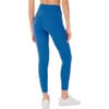 Women's Airweight High Waist Legging, Stone Blue - Leggings - 4