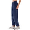 Women's Andie Oversized Fleece Sweatpant, Indigo - Sweatpants - 5