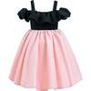 Marbella Summer Bow Dress, Pink - Dresses - 1 - thumbnail