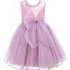 Felice Tulle Bow Dress, Pink - Dresses - 1 - thumbnail