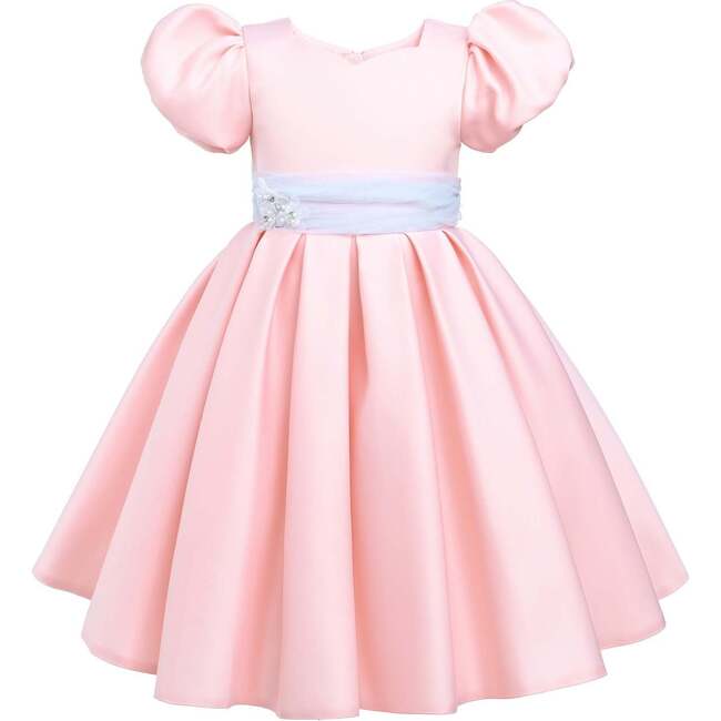 Easton Teacup Belt Dress, Pink