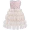 Dionne Tiered Tulle Dress, Pink - Dresses - 1 - thumbnail