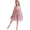 Felice Tulle Bow Dress, Pink - Dresses - 3