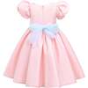 Easton Teacup Belt Dress, Pink - Dresses - 3