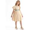 Easton Teacup Belt Dress, Ivory - Dresses - 4