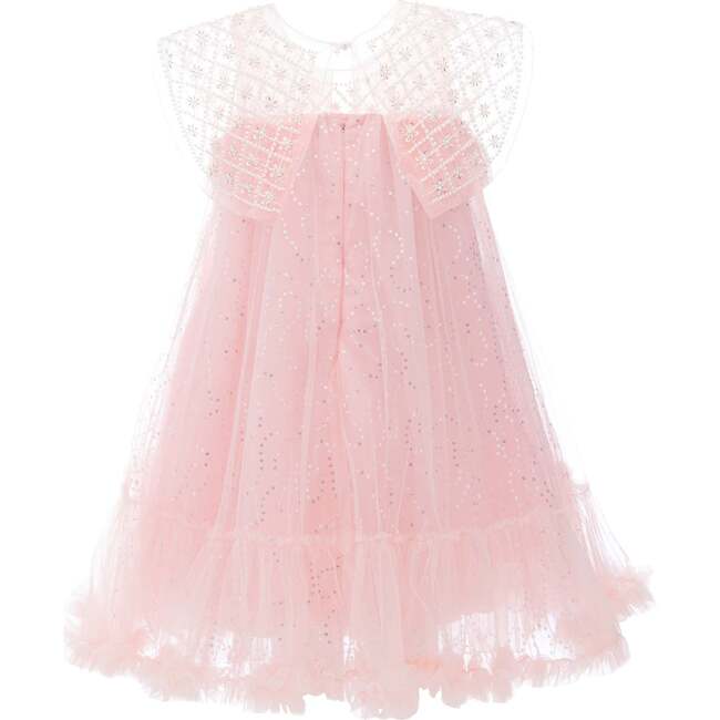 Esperanza Smocked Dress, Pink - Dresses - 2