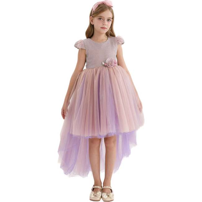 Abinante Glimmer Dress, Purple - Dresses - 2