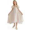 Osuna Polka Dot Teacup Dress, Cream - Dresses - 2