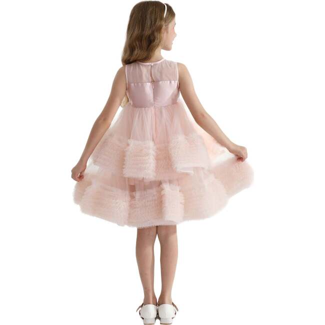 Sweetberry Sleeveless Bubble Dress, Pink - Dresses - 4