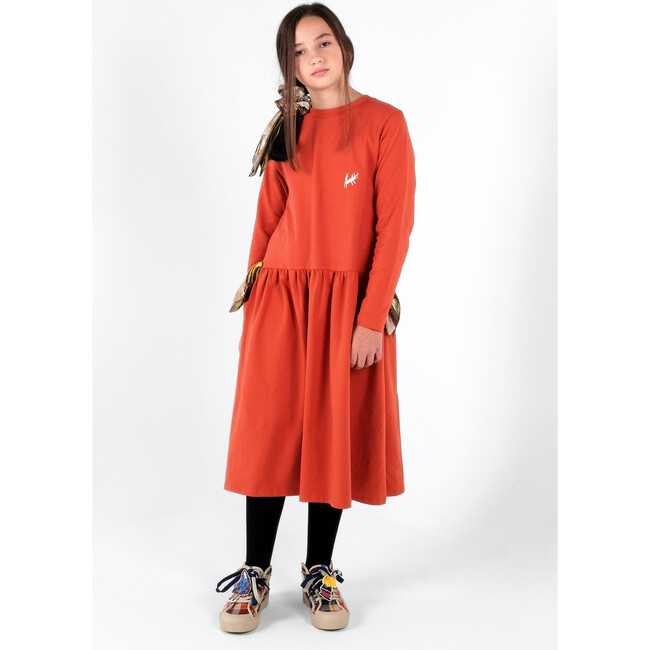 Jacinta Tijolo Dress, Brick - Dresses - 2