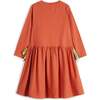 Jacinta Tijolo Dress, Brick - Dresses - 3