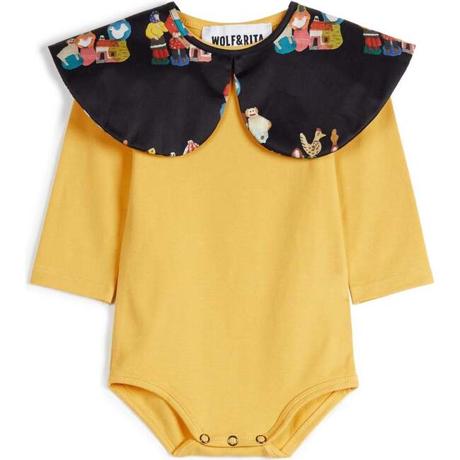 Aurora Mostarda Bodysuit, Mustard