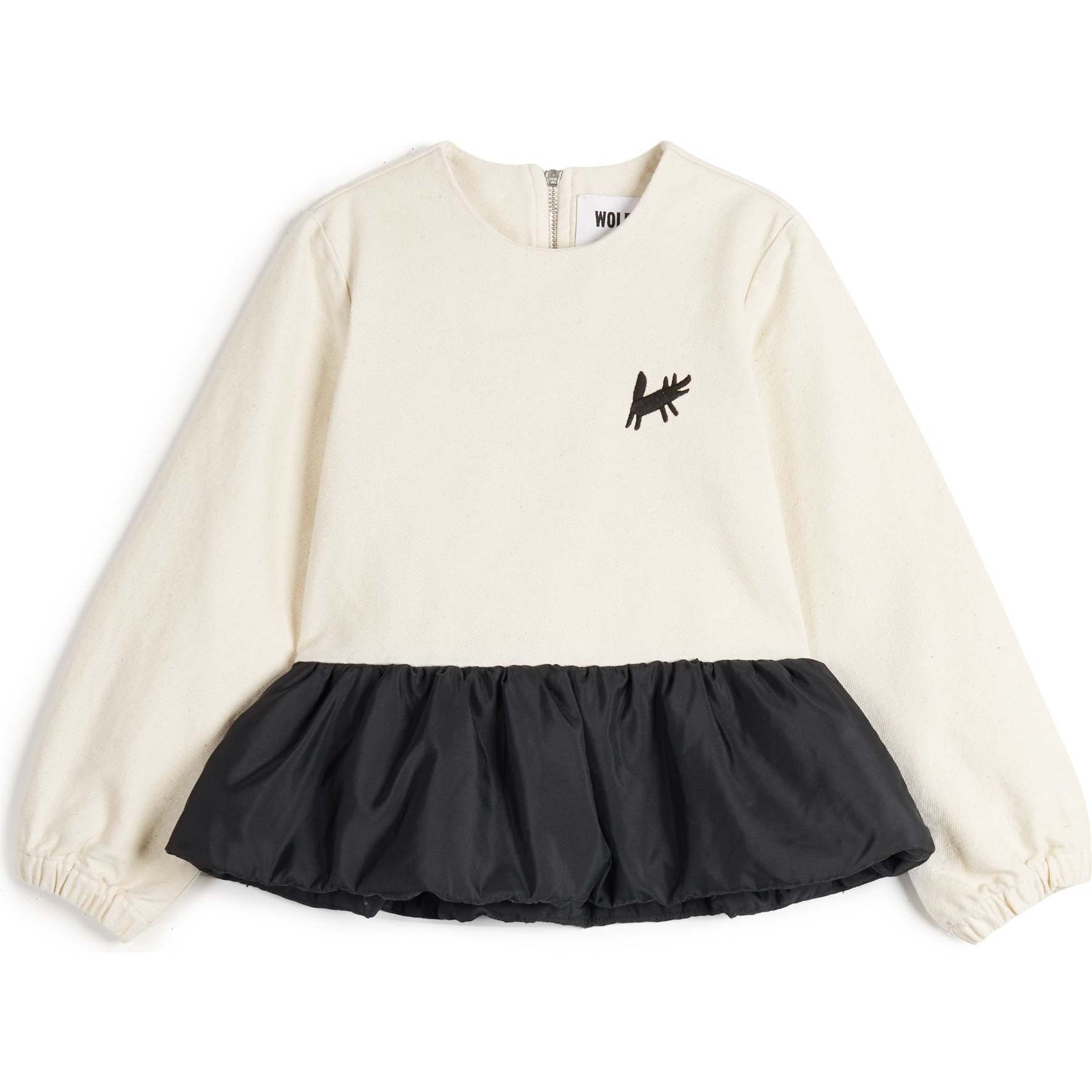 Frederica Cru Blouse, Ecru - Blouses - 1