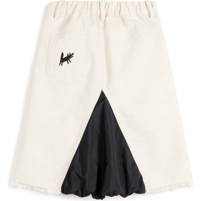 Gracinda Cru Skirt, Ecru - Skirts - 3