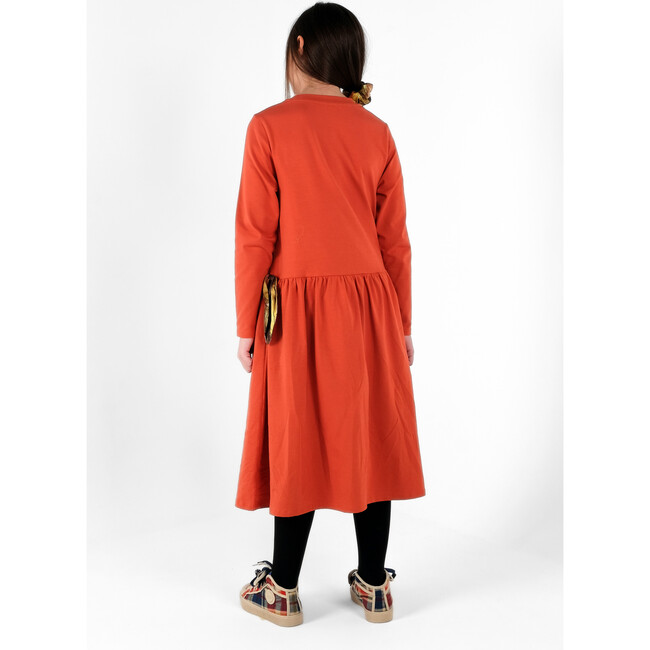 Jacinta Tijolo Dress, Brick - Dresses - 7