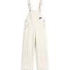 Florbela Cru Dungarees, Ecru - Overalls - 1 - thumbnail