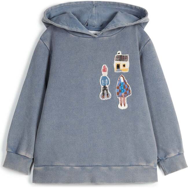 David Indigo Sweatshirt, Light Blue