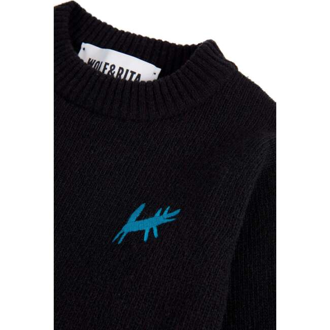 Guadalupe Preto Jumper, Black - Sweaters - 4