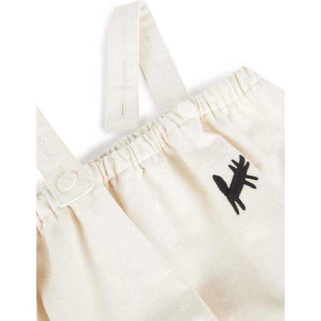 Regina Cru Jumpsuit, Ecru - Jumpsuits - 4