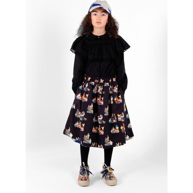 Alberta Azulejo Skirt, Print - Skirts - 2