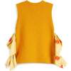 Melissa Mostarda Vest, Mustard - Vests - 3