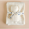 Pique Blanket & Harper Bear Lovey Set, Cream - Mixed Gift Sets - 2