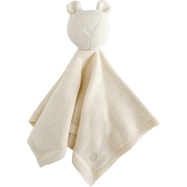 Harper Bear Baby Lovey Cuddle Cloth Blanket Toy Gift, Neutral Cream