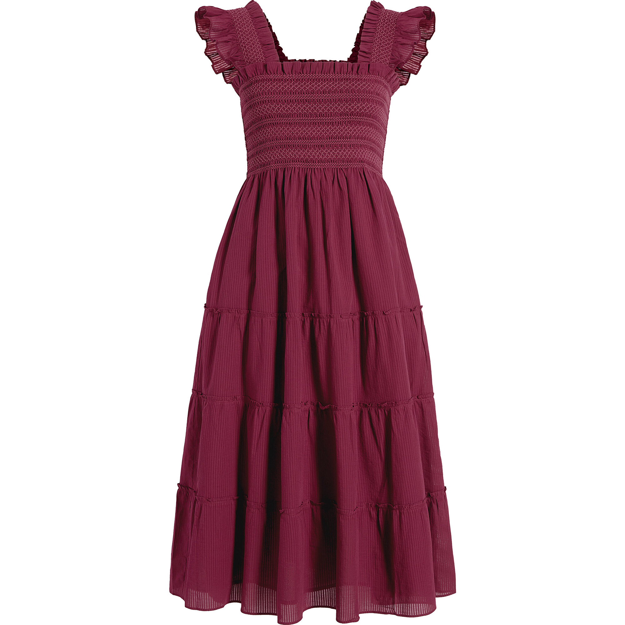 Hill House Ellie Nap Dress discount Floral Burgundy NWT Size XS