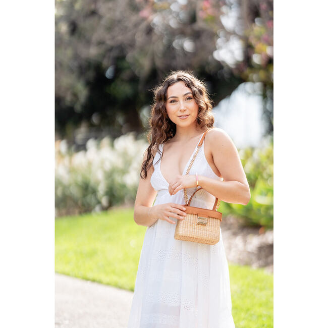 Women's Laurel Petite Tote, Caramel - Bags - 3