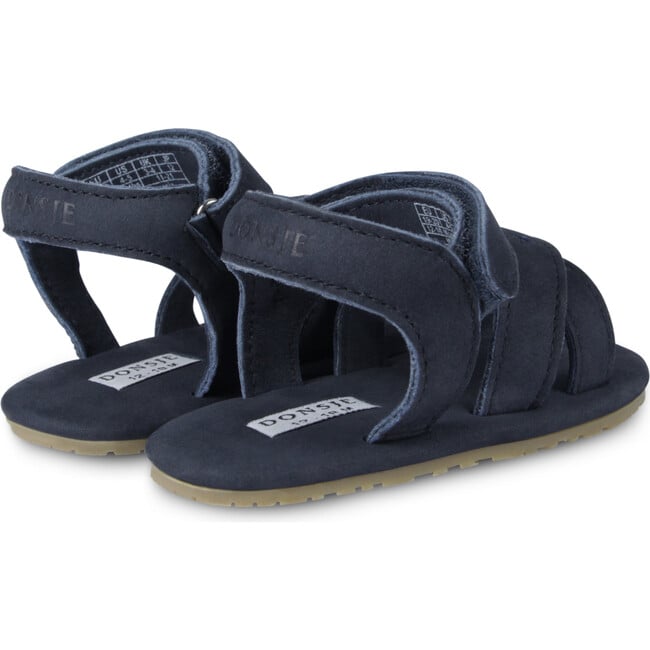 Tobi Nubuck Cross Strap Sandals, Navy - Sandals - 3