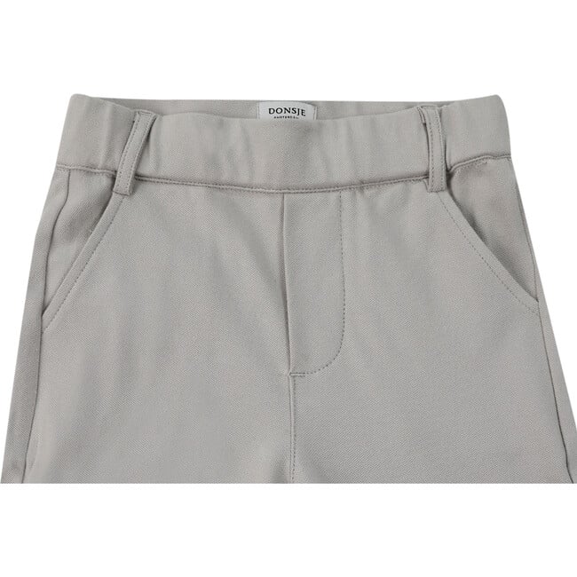 Sance Elasticated Waist Band Shorts, Silver Grey - Shorts - 3