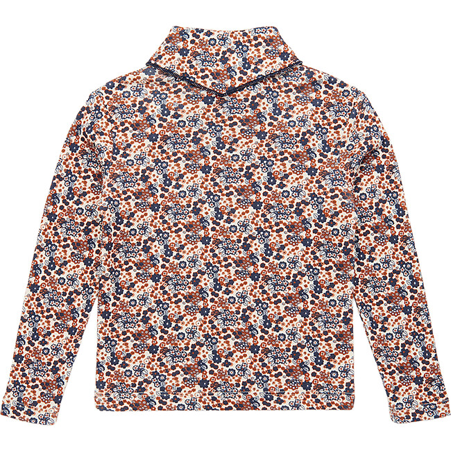 Scout Kerchief Collar Long Sleeve Top, String Tisbury Garden