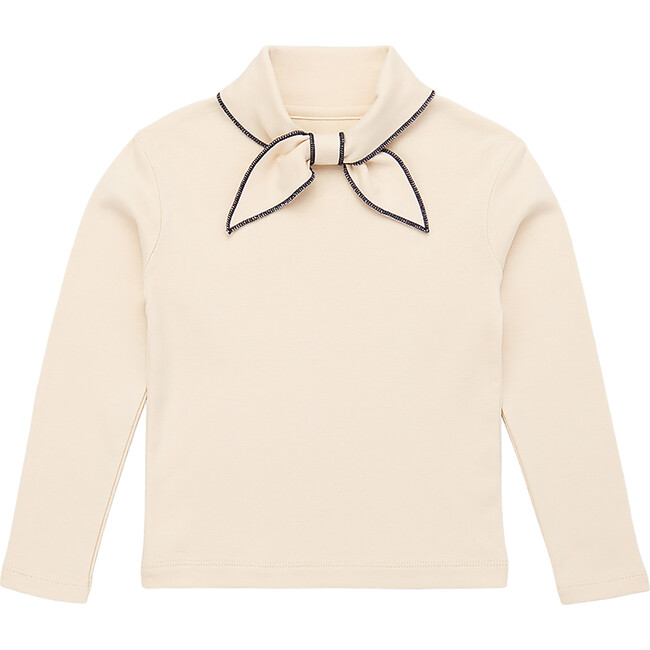 Scout Kerchief Collar Long Sleeve Top, String