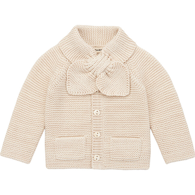 Scout Kerchief Front Patch Pocket Knit Cardigan, String