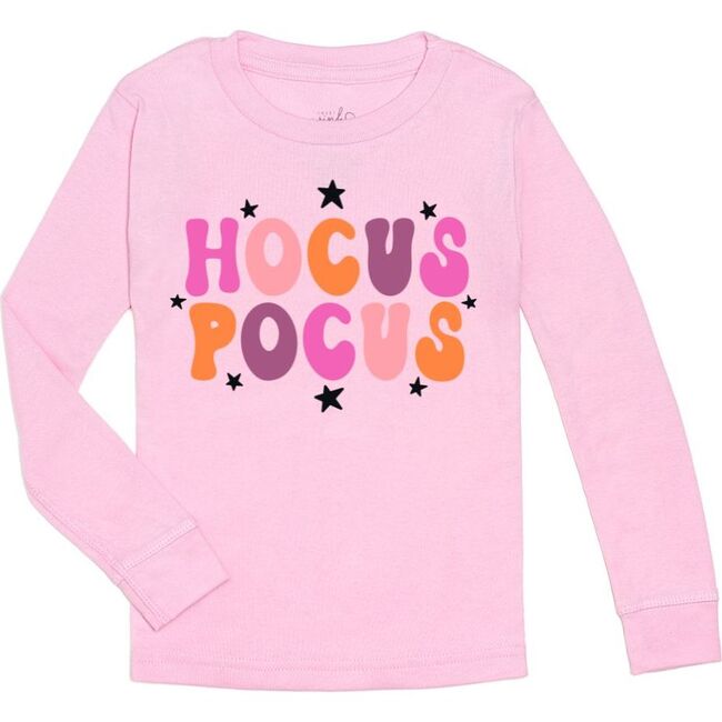 Hocus Pocus Halloween Long Sleeve Shirt, Pink