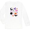 Halloween Fun Long Sleeve Shirt, White - Shirts - 1 - thumbnail