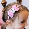 Girly Ghost Halloween Bow Headband, Pink - Hair Accessories - 3