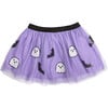 Ghost and Bat Sequin Halloween Tutu, Lavender - Tutus - 1 - thumbnail