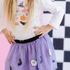 Ghost and Bat Sequin Halloween Tutu, Lavender - Tutus - 3